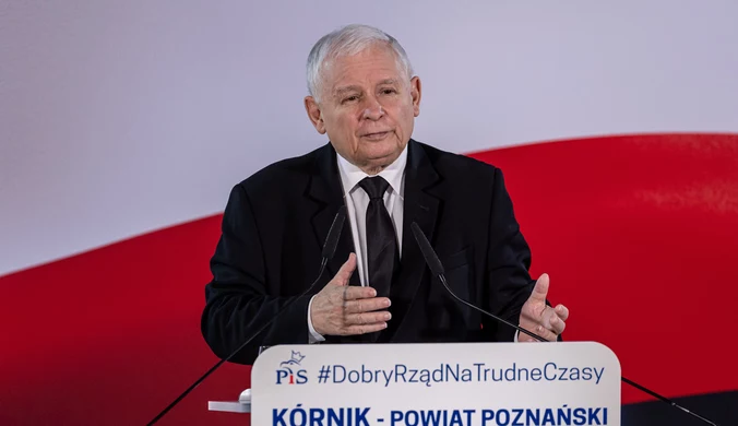 Kaczyński o Kosiniaku-Kamyszu: Ten taki długi...