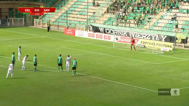 Górnik Łęczna - Sandecja Nowy Sącz 1-1 (1-1)
Bramki: Turek 8 - Walski 6 (rz.k.)

Górnik Łęczna: Gostomski – Lichowydko, Biernat, De Amo, Turek (84. Lobato), Serrano (61. Banaszak), Kryeziu, Krykun (77. Kwiatkowski), Szramowski (61. Pierzak), Gąska (76. Grzeszczyk), Podliński.

Rezerwowi: Woźniak – Duda, Kwiatkowski, Lobato, Drewniak, Pierzak, Grzeszczyk, Tkacz, Banaszak.
Trener: Marcin Prasoł

Sandecja Nowy Sącz: Pietrzkiewicz – Nekić, Szufryn, Słaby, Kosakiewicz (68. Boczek), Walski, Kasprzak (69. Nawotka), Merebaszwili, Chmiel, Kapica (33. Iskra), Wróbel.

Rezerwowi: Tokarz – Gabrych, Iskra, Nawotka, Surzyn, Maślanka, Gach, Piter-Bucko, Boczek.
Trener: Dariusz Dudek

