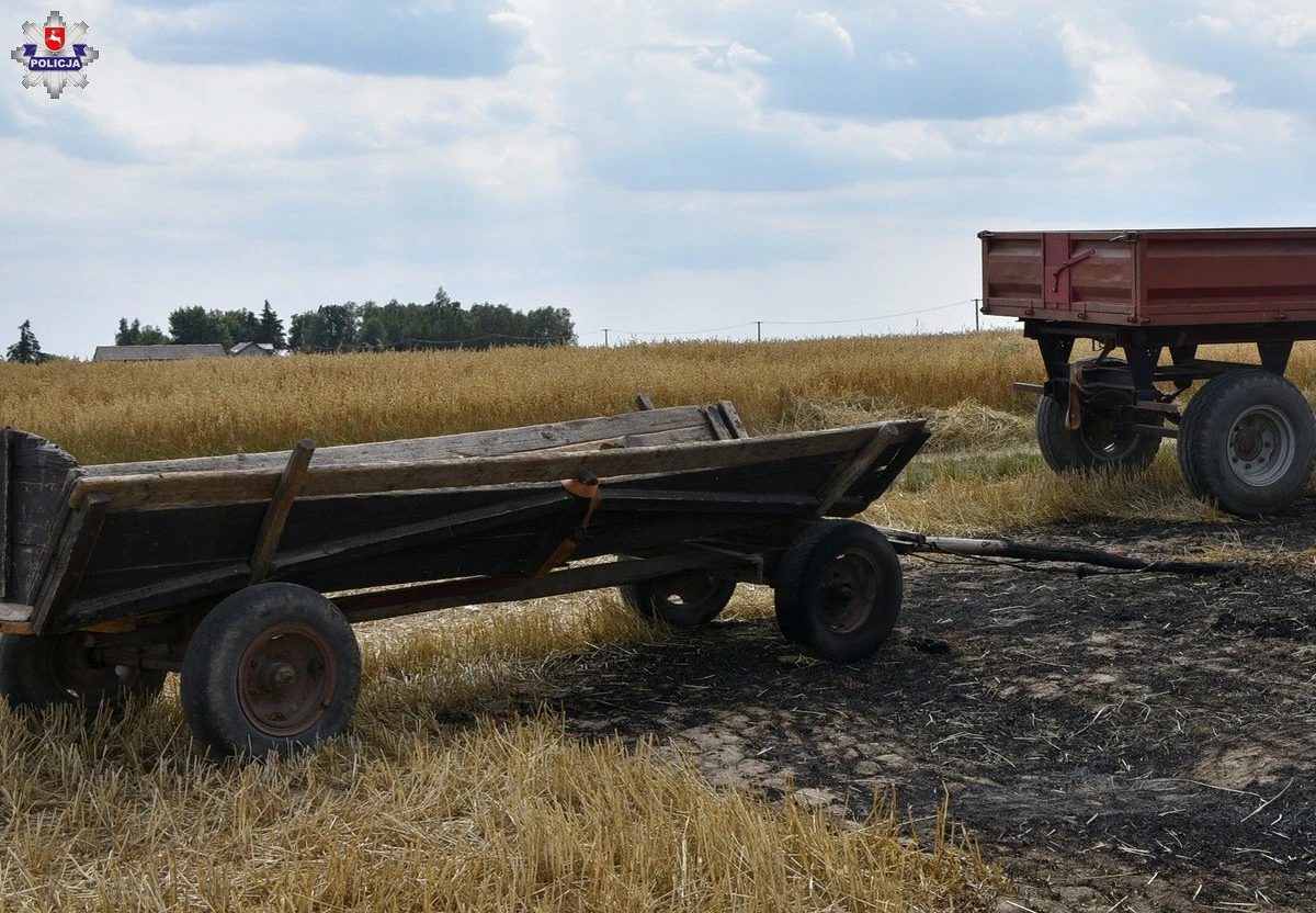 50-letni mężczyzna zmarł w szpitalu wskutek rozległych poparzeń ciała, których doznał gasząc pożar zboża na własnym polu. Do tragicznego wypadku doszło w miejscowości Zofijówka na Lubelszczyźnie.
