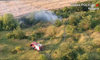 "Wydarzenia": Nieletni podpalali trawy. Wypatrzył ich policyjny dron