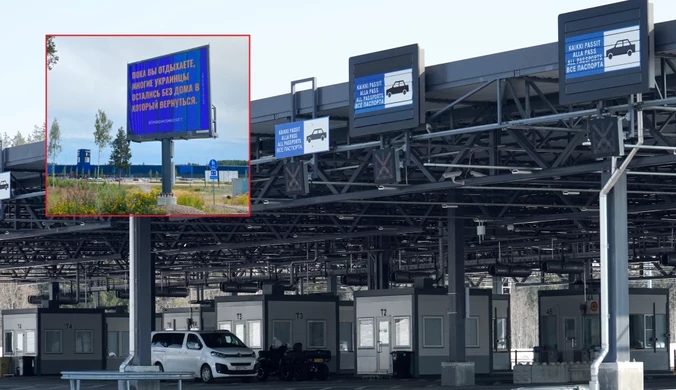 Finlandia: Przy granicy z Rosją ustawiono billboard przypominający o wojnie