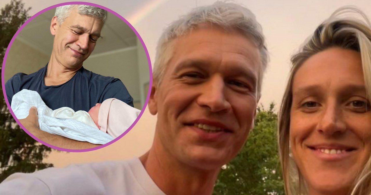 Michał Żebrowski po raz czwarty został ojcem. Pokazał zdjęcie z nowo