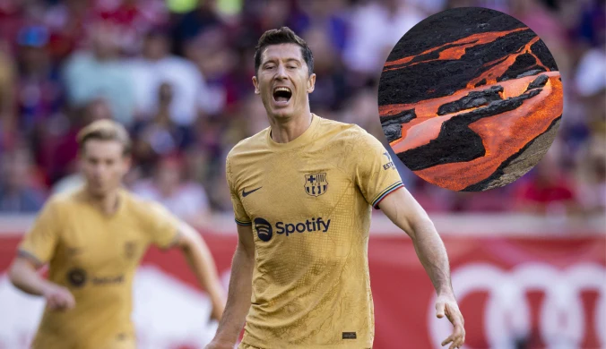 Islandzki wulkan znów płata figle. 12 lat temu zablokował transfer Lewandowskiego