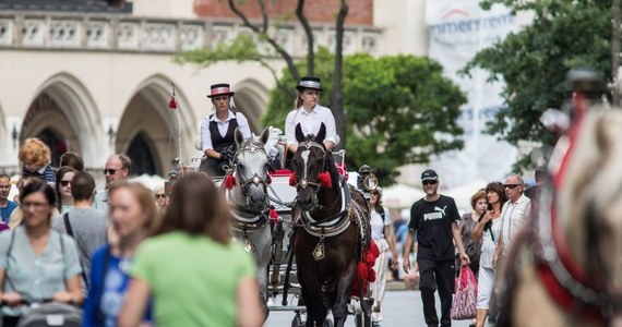 Postój dorożek na Rynku Głównym w Krakowie będzie dziś zamknięty w godzinach 9:30-19:00. Zakazany jest również ich przejazd przez rynek oraz postój przed Bazyliką Mariacką na ul. Mikołajskiej. Dorożkarze mogą korzystać z postojów zastępczych.