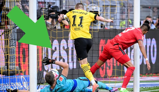 Bramka "z centymetra" Marco Reusa na otwarcie sezonu Borussii Dortmund