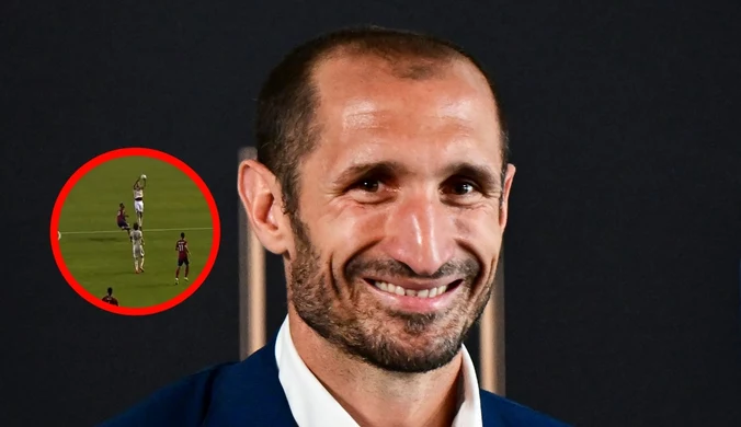 Kuriozum w MLS. Giorgio Chiellini... "zagrał w siatkówkę" w piłkarskim meczu