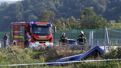Ksiądz o wypadku w Chorwacji: Autokar wbił się przodem, jego góra się przełamała