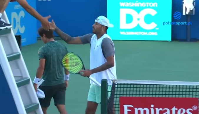 Nick Kyrgios - Yoshihito Nishioka 2:0 - SKRÓT. WIDEO (Polsat Sport)