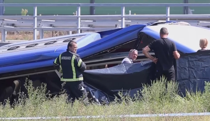 Wypadek polskiego autokaru w Chorwacji. Służby pracują na miejscu tragedii