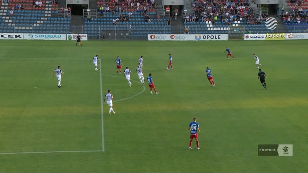 Odra Opole - Sandecja Nowy Sącz 4-2 (2-1)

Bramki: Rafał Niziołek 32', Bartosz Guzdek 41', Szymon Łapiński 82', Jakub Szrek 86' - Kamil Słaby 20', Michał Walski 88'.

Odra Opole: Kalinowski – Petrak (74. Mikinic), Tkocz, Kamiński, Szrek, Paprzycki (69. Łabojko), Niziołek, Nowak (90. Marzec), Urbańczyk, Makuszewski (74. Łapiński), Guzdek (74. Czapliński).

Rezerwowi: Haluch – Kędziora, Łabojko, Mikinic, Klec, Czapliński, Łapiński, Marzec, Klimek.
Trener: Piotr Plewnia

Sandecja Nowy Sącz: Pietrzkiewicz – Słaby, Boczek, Nekić (89. Kapica), Kosakiewicz, Maślanka (70. Gach), Walski, Lusiusz (46. Chmiel), Merebaszwili (46. Sovsić), Toporkiewicz, Gabrych (46. Mas).

Rezerwowi: Tokarz – Szufryn, Sovsić, Mas, Nawotka, Gach, Chmiel, Piter-Bućko, Kapica.
Trener: Dariusz Dudek
