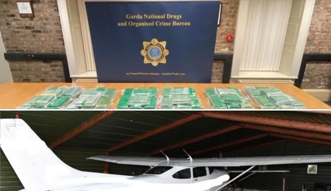 Polski pilot aresztowany w Irlandii. Miał przemycić 120 kg kokainy