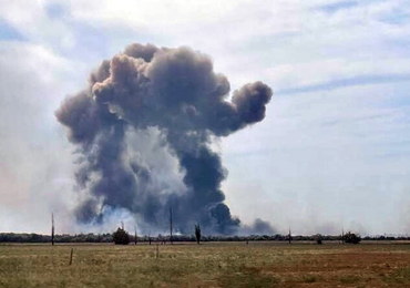 Zaatakowana baza lotnicza na Krymie służyła nalotom na cele w Ukrainie