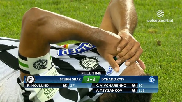 Sturm Graz - Dynamo Kijów 1-2 p.d. (1-0) w trzeciej rundzie kwalifikacyjnej do Ligi Mistrzów.

Bramki: Hojlund 27 - Vivcharenko 97, Tsygankov 112.
Wynik pierwszego meczu: 1-0 dla Dynama Kijów.
Awans: Dynamo Kijów.