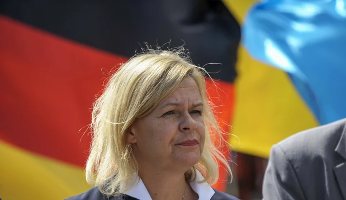 Niemiecka minister o zdjęciu z Kijowa z kieliszkiem szampana: "To było nieodpowiednie"