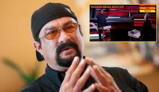 Seagal w rosyjskiej telewizji. "Rozmawiałem z ukraińskimi nazistami"