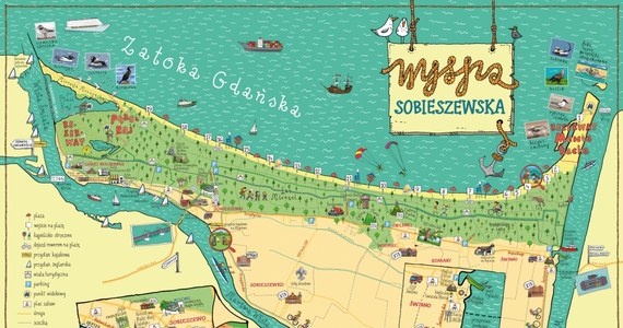 Fundacja Family Challenge przygotowała ilustrowaną mapę Wyspy Sobieszewskiej, wyjątkowej dzielnicy Gdańska, której atutem są piaszczyste plaże i otoczenie wodami Wisły, Martwej Wisły, Wisły Śmiałej i Zatoki Gdańskiej. Mapa przyda się każdemu – zarówno turystom jak i mieszkańcom, którzy chcieliby lepiej poznać Wyspę i jej zakamarki. 
