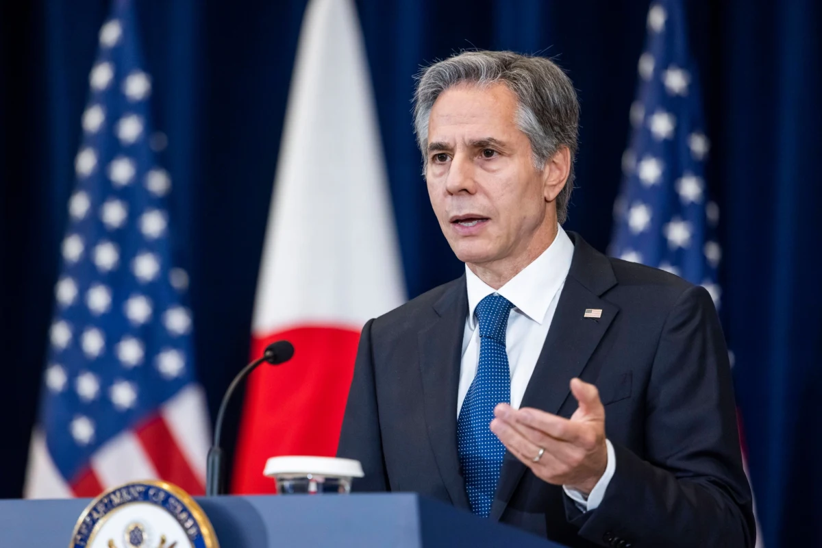 Oświadczenie sekretarza stanu  jest związane z przyznaniem w piątek Ukrainie przez Stany Zjednoczone kolejnego pakietu pomocy wojskowej, poinformował Ukrinform.