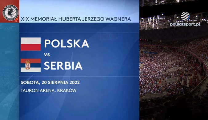 Memoriał Wagnera 2022: Polska - Serbia 3:0. Skrót meczu. WIDEO