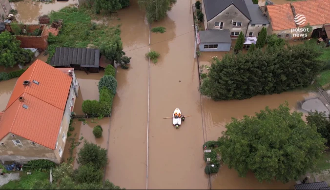 "Wydarzenia": Porażający krajobraz po nawałnicach. Całe miejscowości zalane błotem