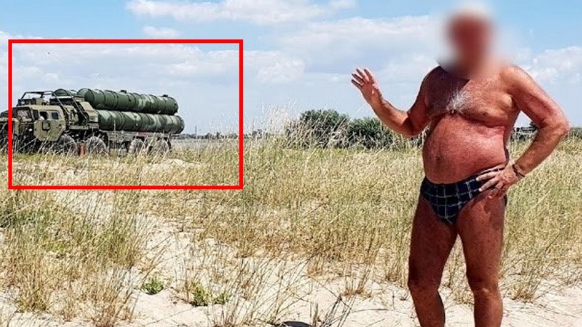 Rosyjski turysta wypoczywający na Krymie postanowił zrobić sobie fotkę w tle z systemem obrony powietrznej S-400. Dzięki niemu, ukraińska armia zdobyła cenne informacje o lokalizacji rosyjskiej broni.