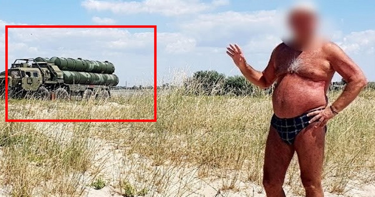 Rosyjski turysta wypoczywający na Krymie postanowił zrobić sobie fotkę w tle z systemem obrony powietrznej S-400. Dzięki niemu, ukraińska armia zdobyła cenne informacje o lokalizacji rosyjskiej broni.