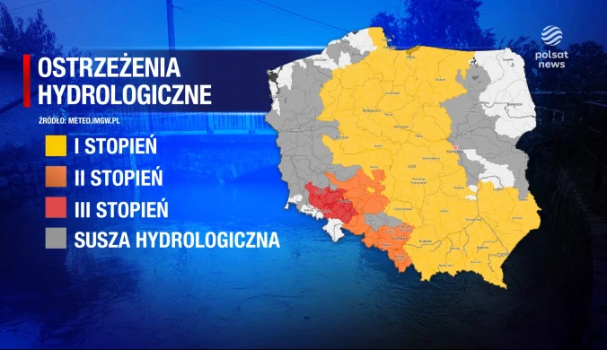 "Wydarzenia": Intensywne burze i deszcze. Ostrzeżenie aż dla 11 województw