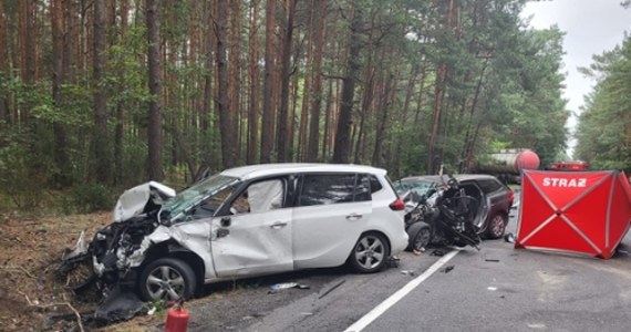 Do śmiertelnego wypadku doszło we wtorek na drodze krajowej nr 48 na odcinku między Poświętnem i Odrzywołem (Łódzkie). W zdarzeniu z udziałem dwóch samochodów osobowych i ciężarówki śmierć poniósł 40-letni kierowca peugeota.