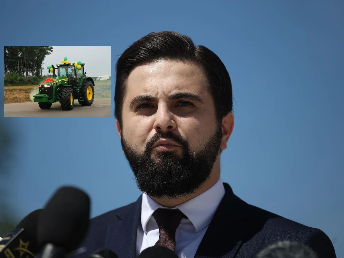 Nie milkną echa sobotniego ślubu wiceministra rolnictwa Norberta Kaczmarczyka. W czasie wesela bawiło się 500 osób, a polityk w prezencie dostał ciągnik warty 1,5 miliona złotych.