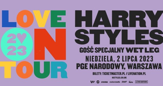 Harry Styles ogłosił kontynuację trasy Love On Tour. Artysta zagra w 19 europejskich krajach, a także w Austin, Chicago, São Paulo i Limie. Prawdziwa gratka czeka polskich fanów gwiazdy. Harry Styles wystąpi w Warszawie na PGE Narodowym!