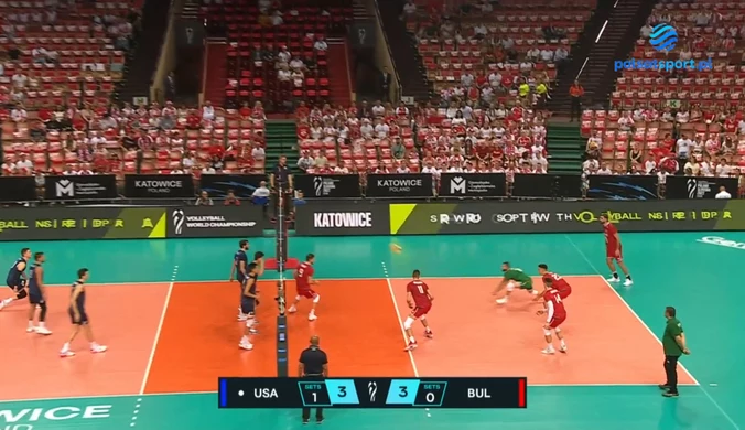 USA - Bułgaria 3:0 - SKRÓT. WIDEO (Polsat Sport)