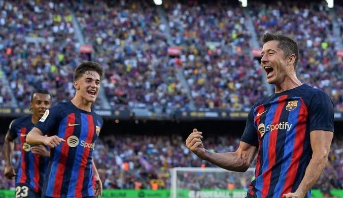 "Lewy" otworzył wynik! Niesamowita reakcja. "Camp Nou ma nowego idola"