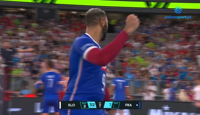 Francja - Słowenia 3:2 - SKRÓT. WIDEO (Polsat Sport)