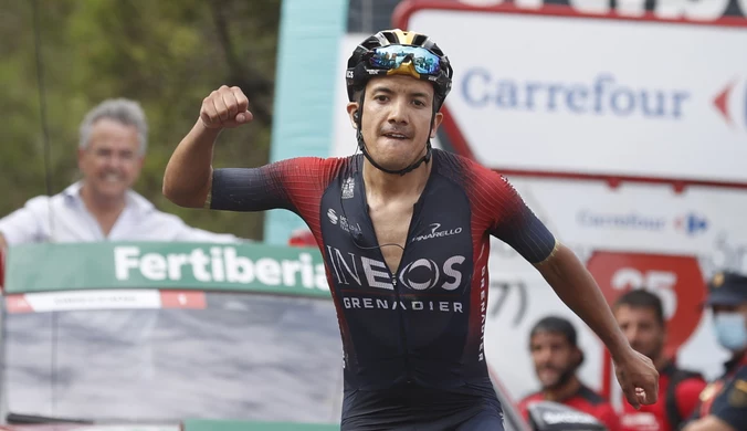 Uciekł peletonowi i wygrał pierwszy raz w karierze etap Vuelta a Espana