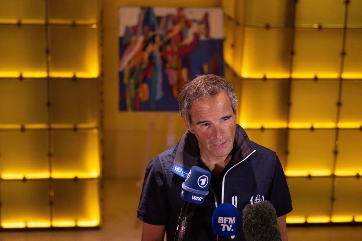 „Zobaczyłem kluczowe rzeczy, które potrzebowałem zobaczyć” – powiedział szef Międzynarodowej Agencji Energii Atomowej Rafael Grossi, który stoi na czele misji tej organizacji do okupowanej przez Rosję elektrowni atomowej. Grossi dodał MAEA będzie stale obecna w Zaporoskiej Elektrowni Atomowej.