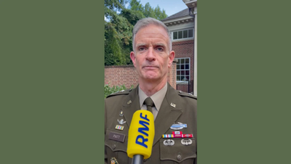 Jeden z najwyższych dowódców Pentagonu parafrazuje słowa polskiej pieśni i wysoko ocenia naszych żołnierzy. Mówi o zaszczycie współpracy z polskimi wojskowymi i chwali nasze siły zbrojne oraz ich wyszkolenie.