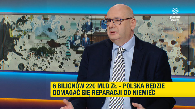 - Pytam, czy nie lepiej sięgać po pieniądze pewne, z KPO, czy po pieniądze niepewne, o czym powiedział sam Jarosław Kaczyński - powiedział o reparacjach wojennych Piotr Zgorzelski (PSL), wicemarszałek Sejmu. Podkreślił, że zdaniem PSL należy najpierw "rozwiązać problemy faktyczne" takie jak inflacja, drożyzna, a następnie zająć się "sprawami historycznymi".