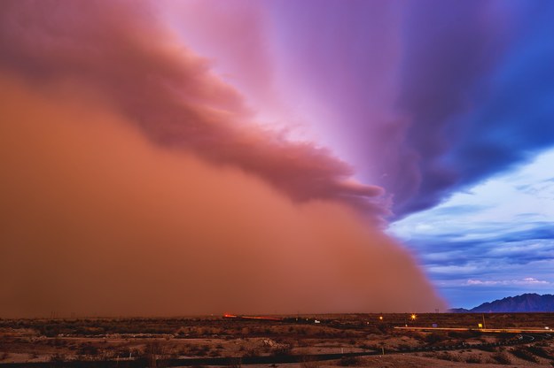 Wielka burza piaskowa w Arizonie. Niezwykłe filmy