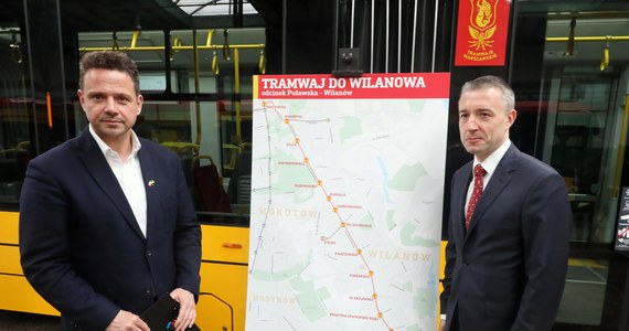 ​Budowa linii tramwajowej do Wilanowa dzisiaj, nie wyklucza w przyszłości wybudowania tam metra - powiedziała rzeczniczka stołecznego ratusza Monika Beuth, zapytana, dlaczego do Wilanowa budowany jest tramwaj, a nie metro.