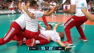 Polska w finale MŚ! Zobacz ostatnie akcje meczu z Brazylią. WIDEO (Polsat Sport)