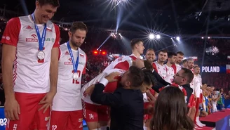 Reprezentacja Polski odebrała srebrne medale. WIDEO (Polsat Sport)