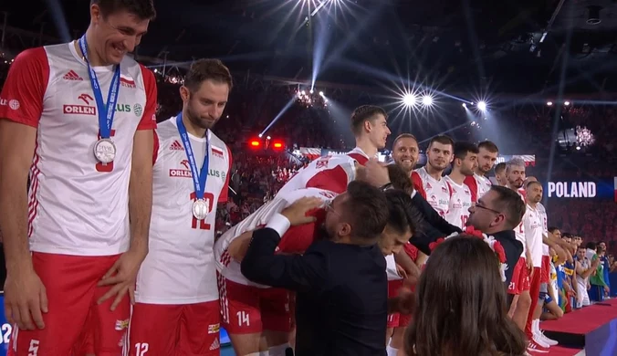 Reprezentacja Polski odebrała srebrne medale. WIDEO (Polsat Sport)