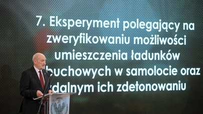 Antoni Macierewicz o wynikach pracy swojej Podkomisji: Samolot nie uderzył w ziemię w całości 