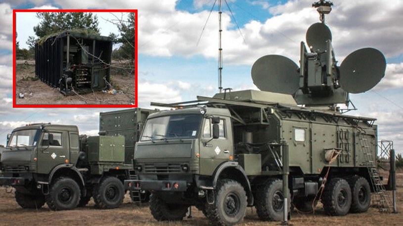 Podczas obecnej ofensywy w obwodzie charkowskim, ukraińskie siły specjalne przejęły kompletny posterunek walki radioelektronicznej Krasucha-4 wraz z wozami dowodzenia, łączności i nieznanym modelem prototypowym.