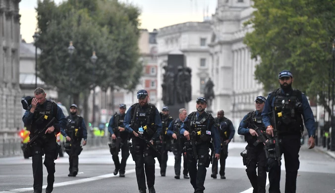 Atak w centrum Londynu. Rannych dwóch policjantów