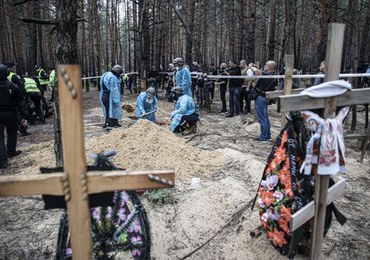 USA: Przerażające doniesienia o masowych grobach na Ukrainie