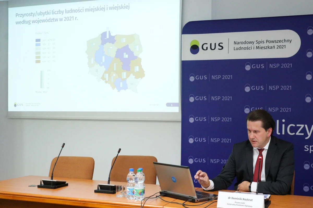 Liczba ludności w Polsce w ciągu 10 lat spadła o prawie pół miliona - podał Główny Urząd Statystyczny, prezentując wyniki Narodowego Spisu Powszechnego. Statystyki pokazują też m.in., że co 5. mieszkaniec naszego kraju ma ponad 65 lat. 