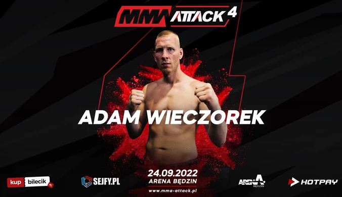 Wielki powrót! Wraca organizacja MMA Attack. Byli zawodnicy UFC w walce wieczoru