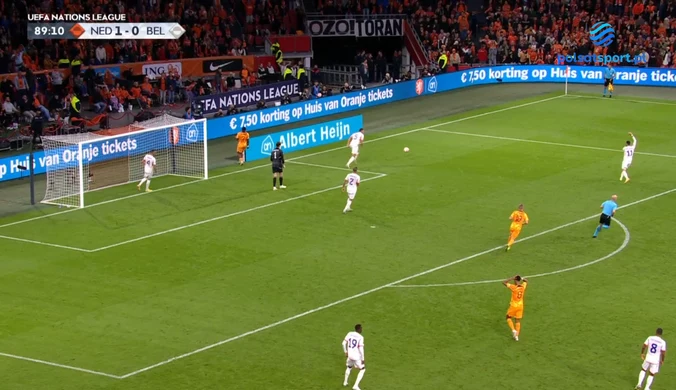 Holandia - Belgia 1-0 - SKRÓT. WIDEO (Polsat Sport)