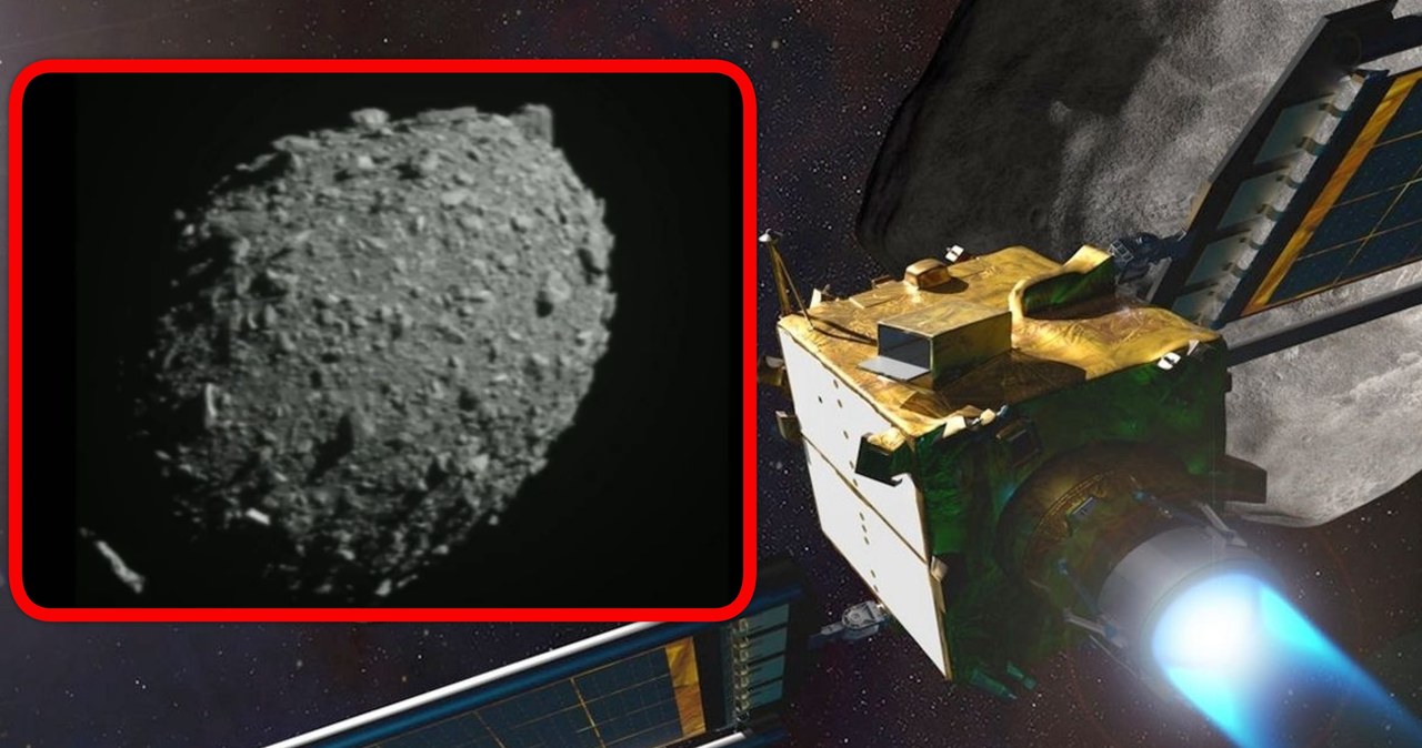 NASA poinformowała, że sonda DART zgodnie z planem uderzyła w asteroidę Dimorphos, więc pierwszy test systemu planetarnej obrony Ziemi zakończył się sukcesem. Na ocenę efektów kolizji musimy jeszcze poczekać, ale dzięki kamerze z DRACO możemy zobaczyć, jak wyglądało historyczne zderzenie.