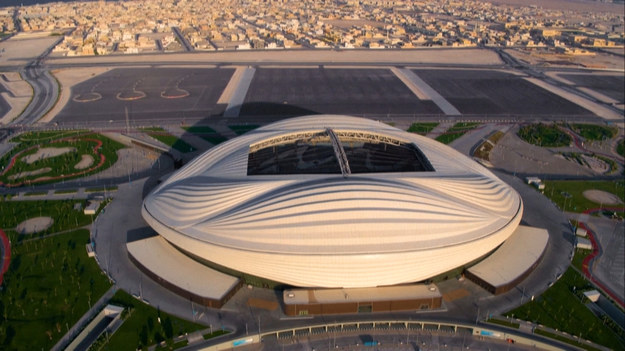 Stadion Al Janoub Stadium (Al-Wakra) o pojemności 40000 osób.